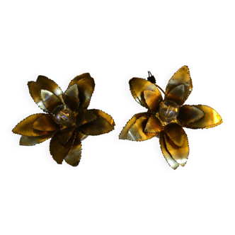 Pair of Maison Jansen wall lights