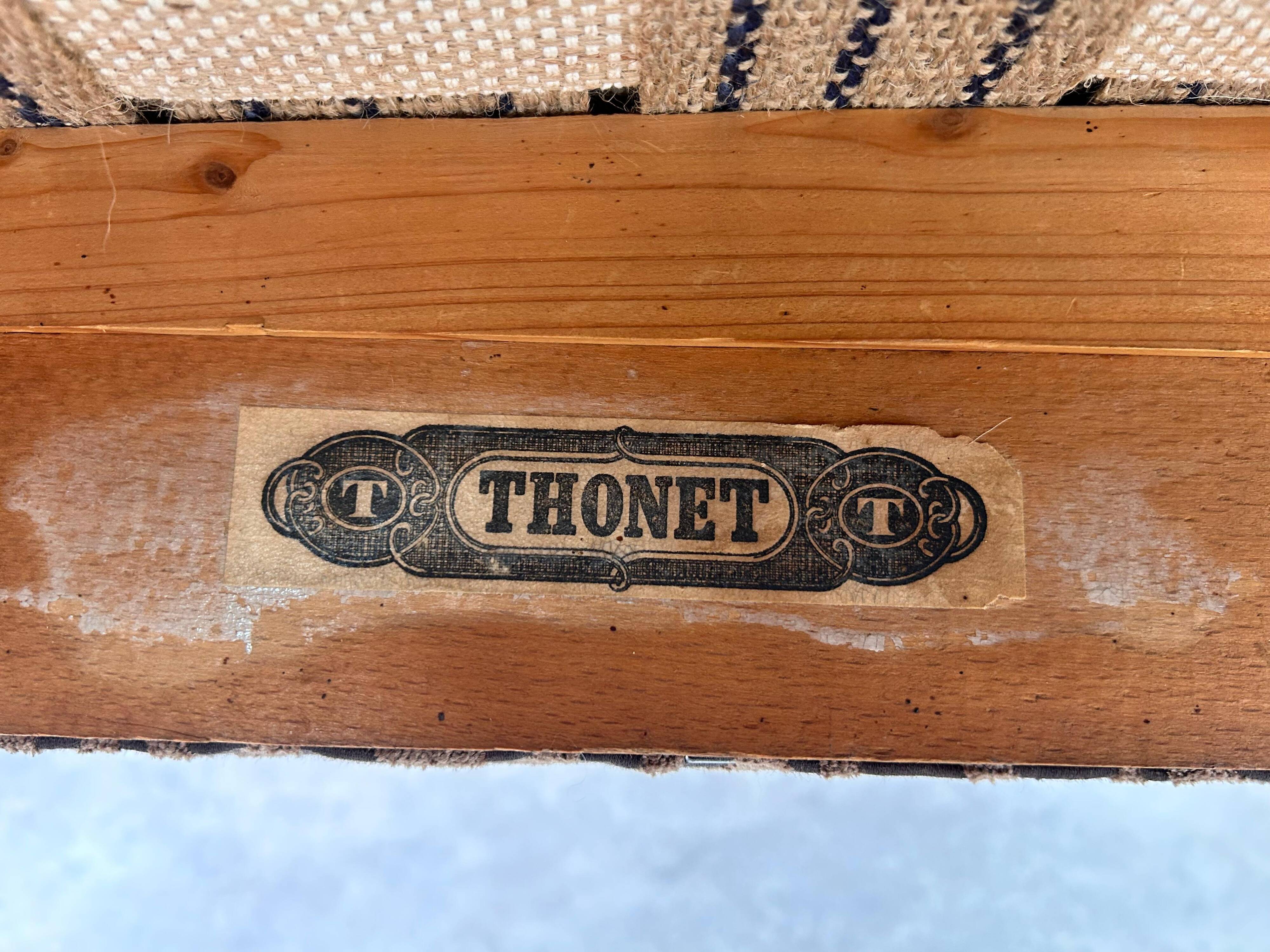 Very rare Art Deco Thonet A 60F armchairs.