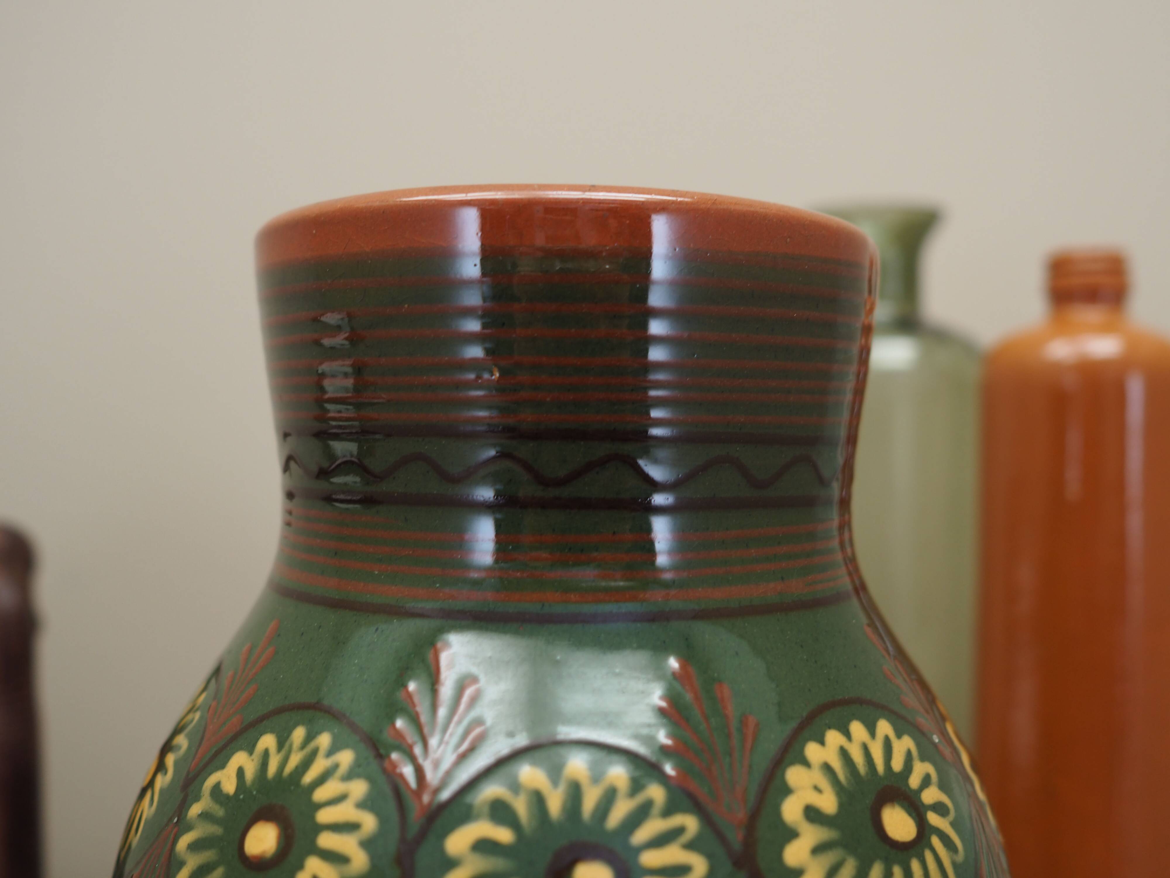 Ceramic vase, Danish design, 1970s, production: Denmark