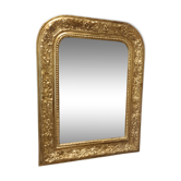 Miroir ancien doré Louis Philippe