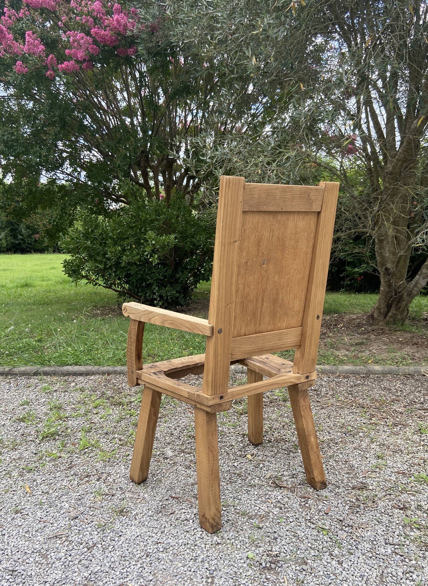 Pair of Breton armchairs