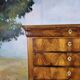 Large Louis Philippe chest of drawers