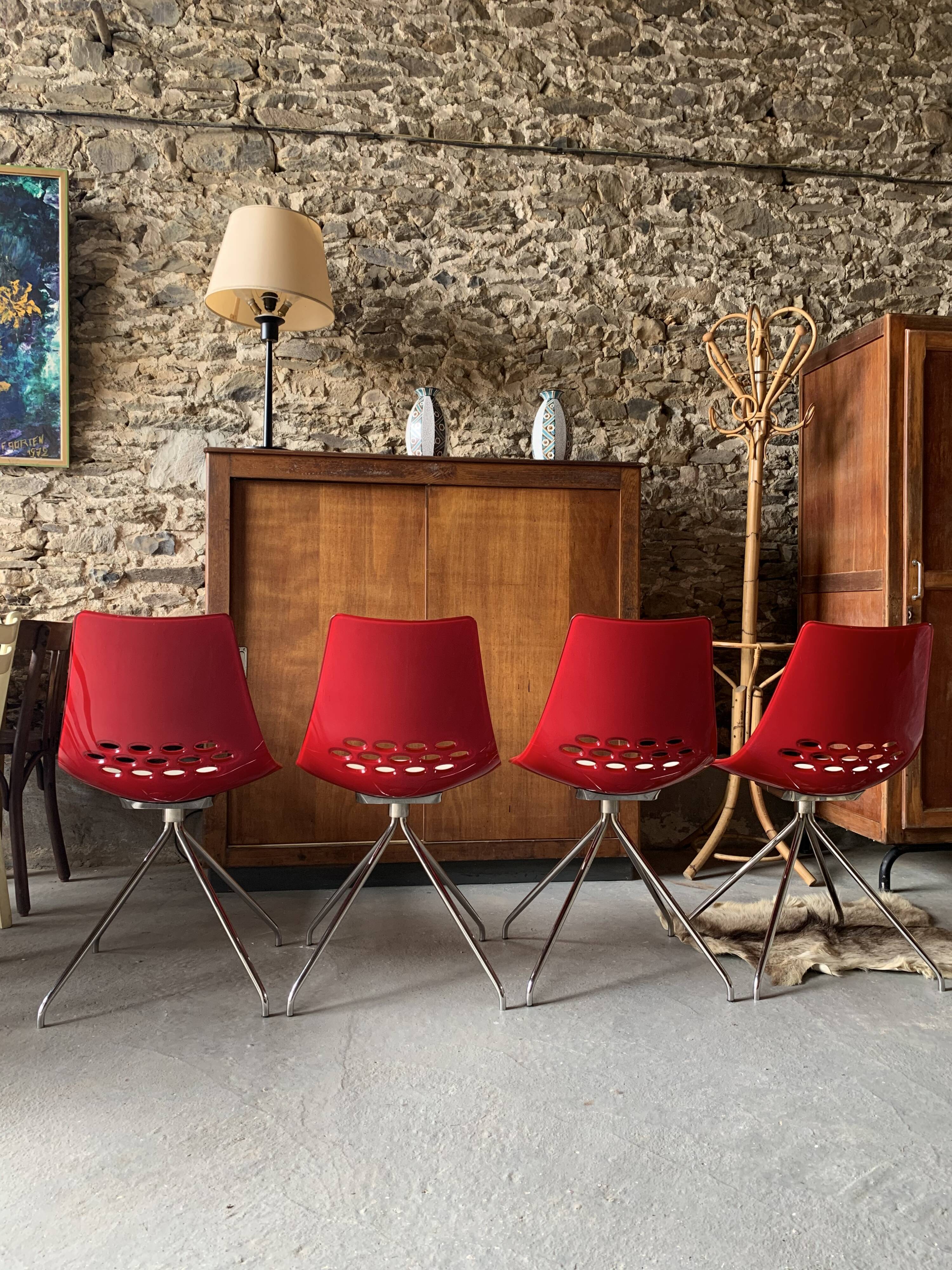 4 Archirivolto Jam chairs for Calligaris - 2000