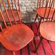 Set of 4 vintage 1960's scandinavian