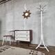 Commode en teck et tiroirs formica blanc - 1960