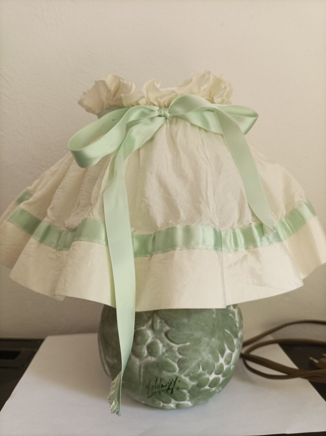 Bedside lamp signed Annick Naudy 70s