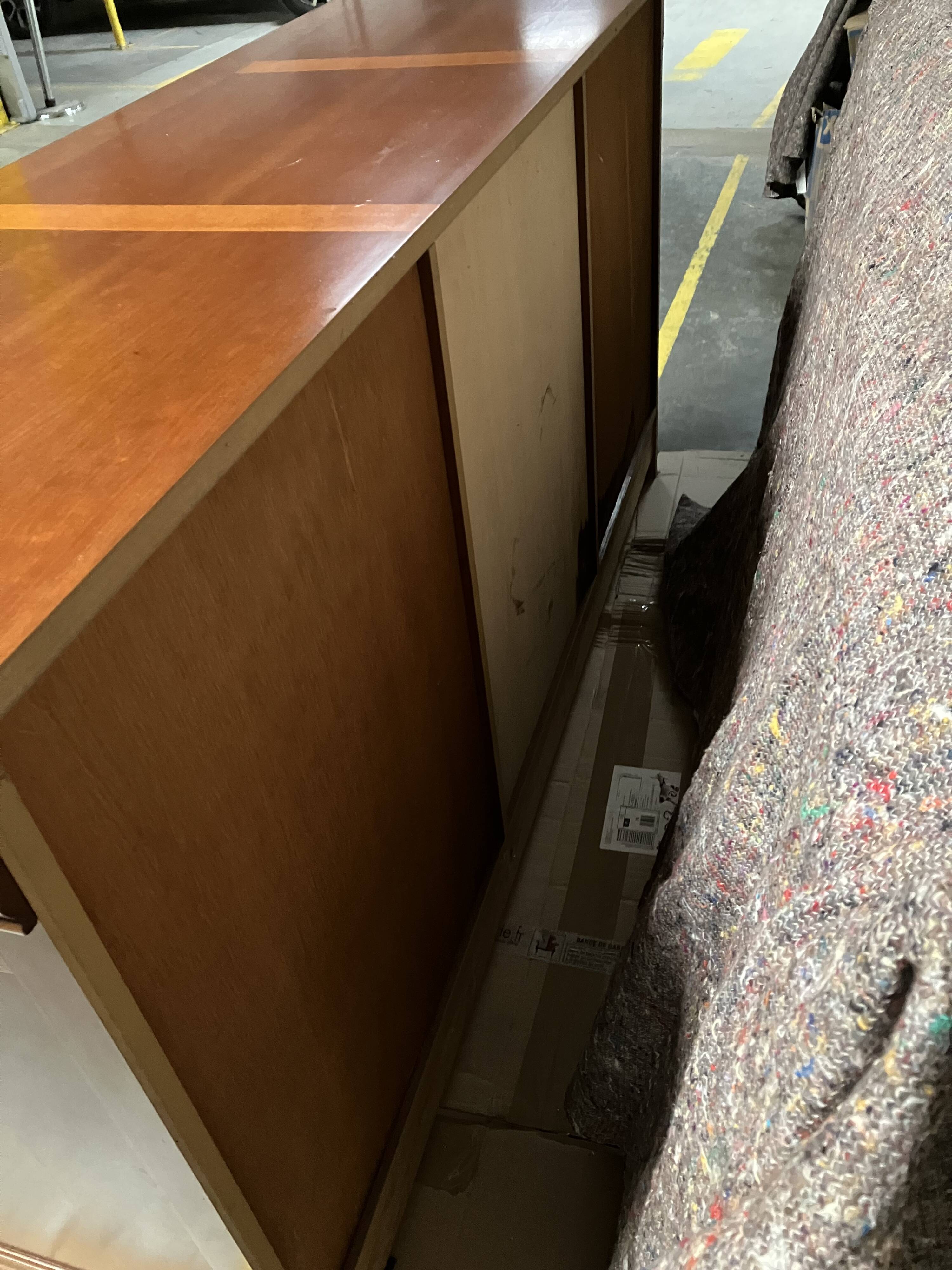 Buffet + mirror Louis Philippe