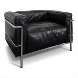 LC3 armchair by Le Corbusier and Charlotte Perriand for Cassina