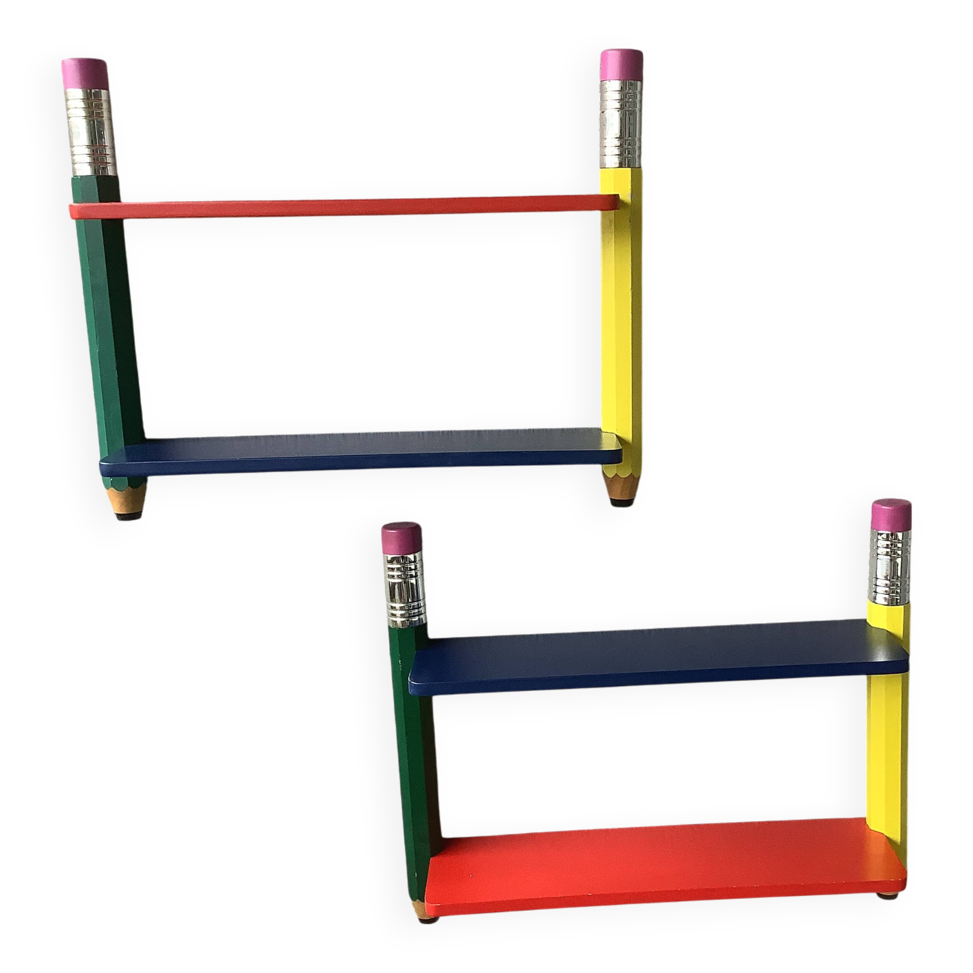 Pierre Sala style 80's wall shelves