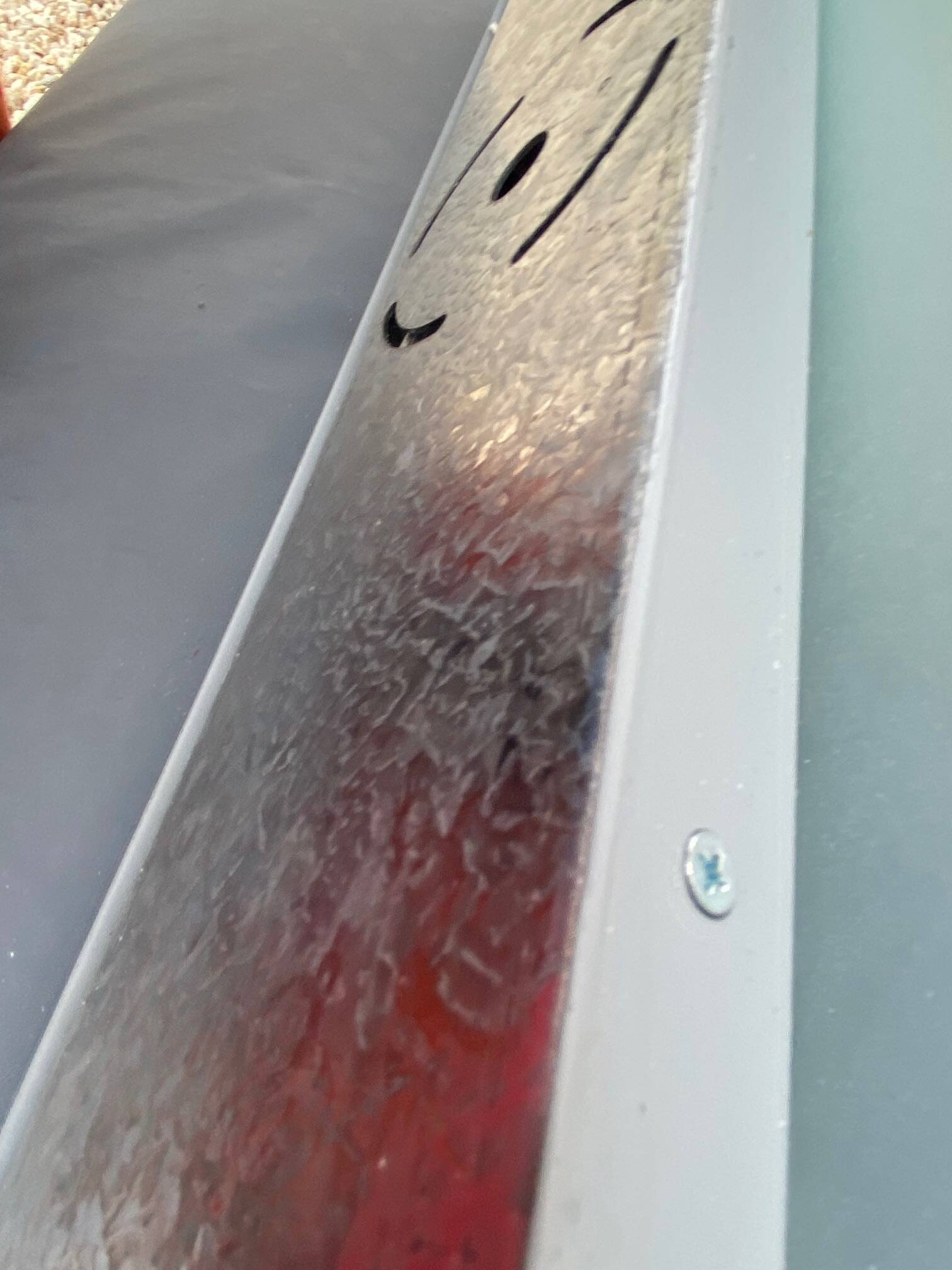 Fontana arte ceiling lamp suspenion design ceiling tempered glass 70s