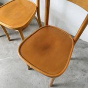 Set de trois chaises bistrot