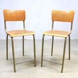 Chaise vintage industrielle