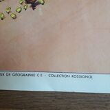 School poster 50s, Rossignol editions in winter and spring