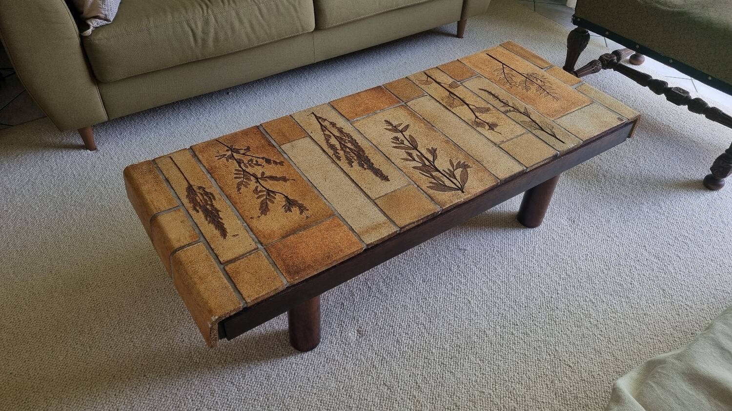 Table basse roger capron