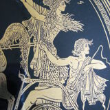 Greek plate decoration gold 24 carats