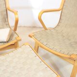 Finn Ostergaard armchairs and ottoman