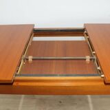 Vintage extendable teak dining table, 1960s