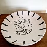 Ceramic dish Cesar Manrique