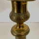 Pair of Louis XVI style candlesticks in chiseled and gilded bronze - XIXth century