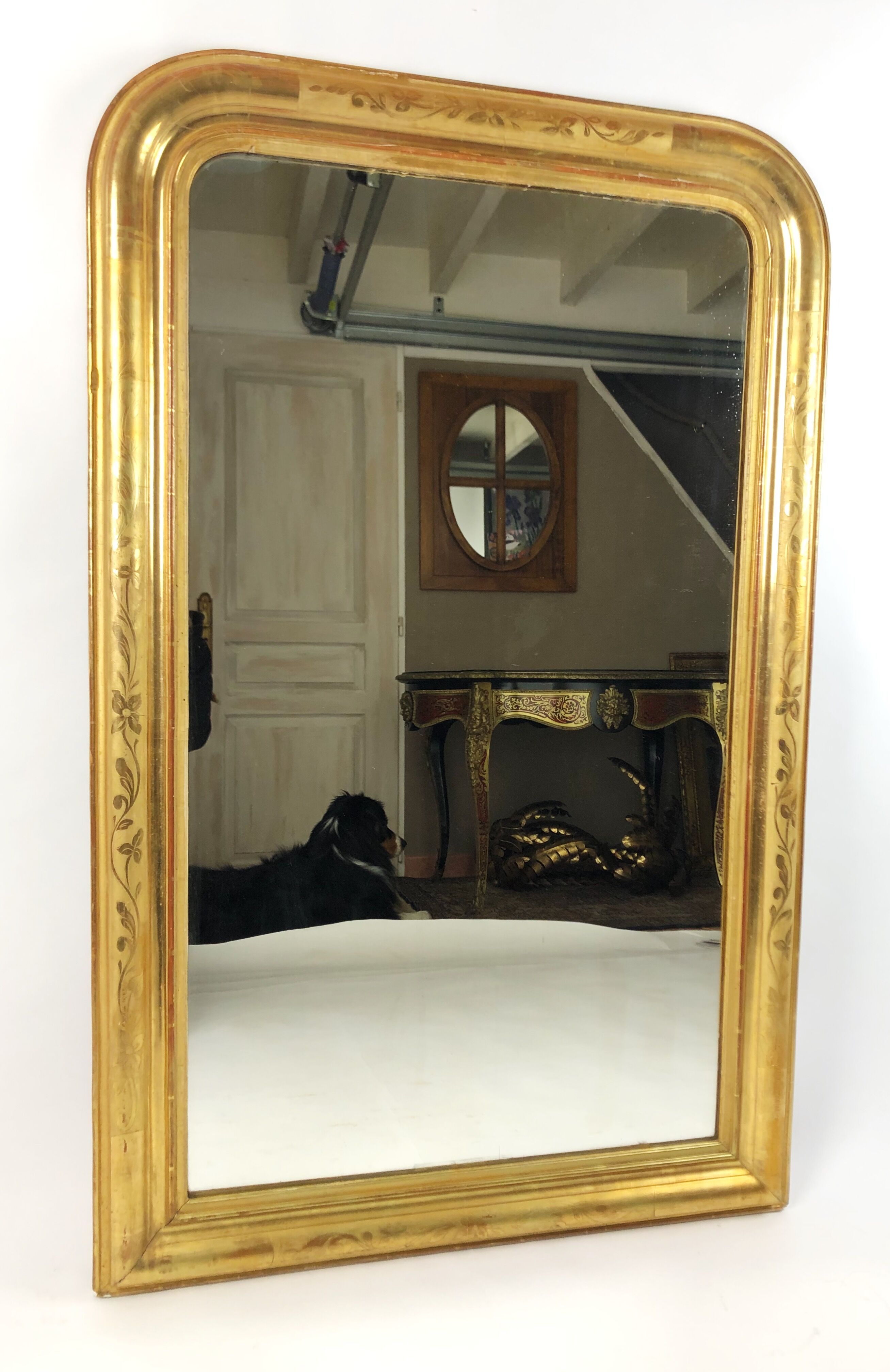 Times mirror Louis Philippe 81x129cm