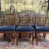 Set of 6 Restoration period chairs