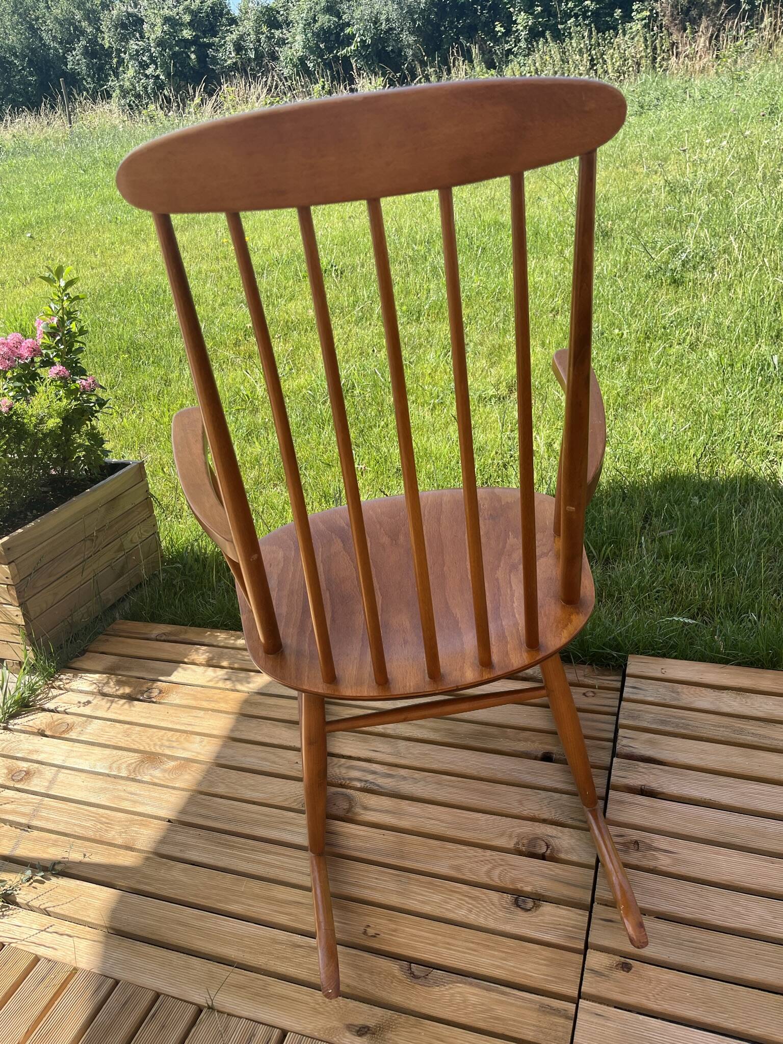Scandinavian rocking chair , Stol Kamnik