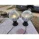 Paire de lampes industrielle