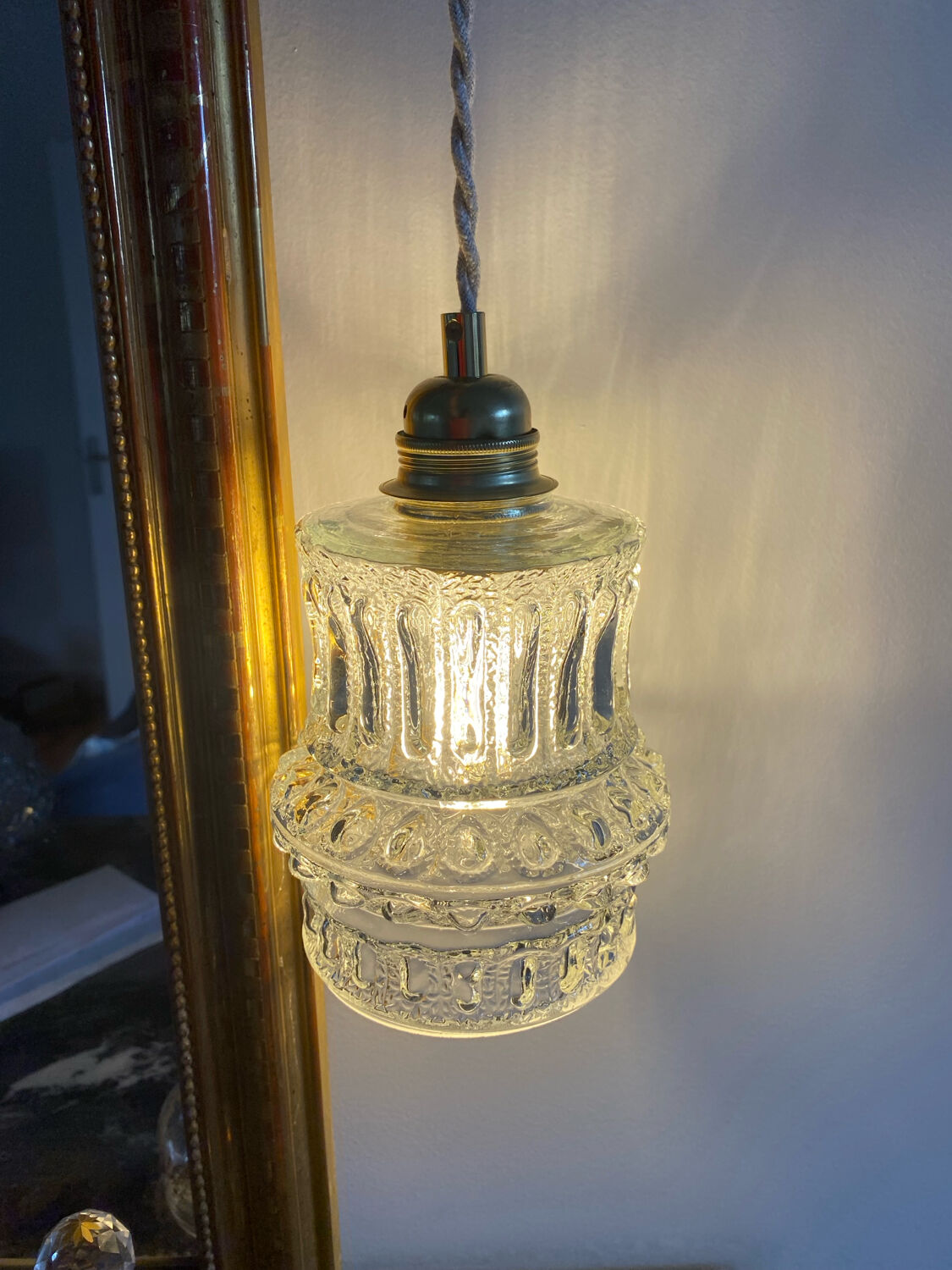 Vintage globe lamp