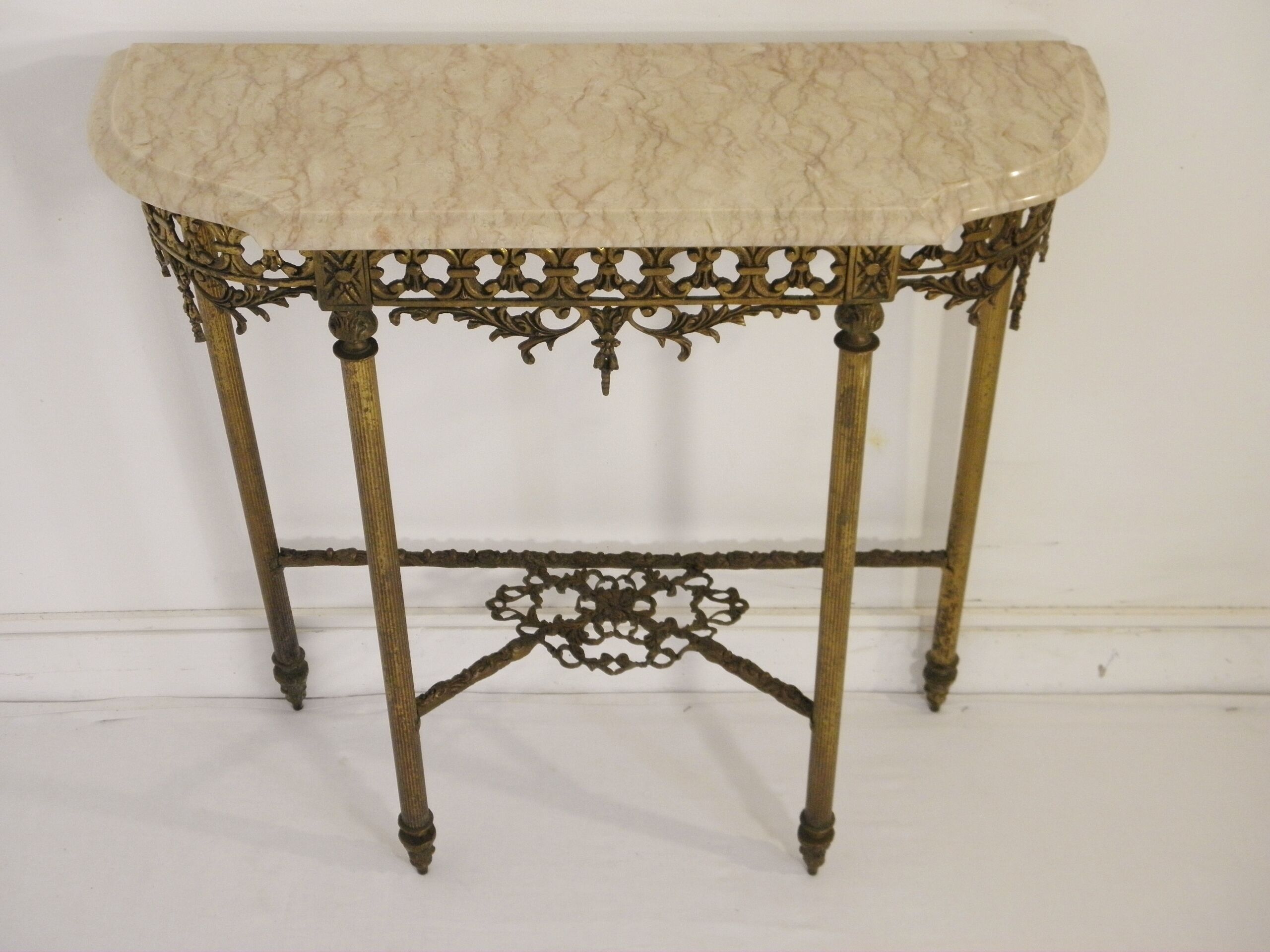 Console table and its mirror