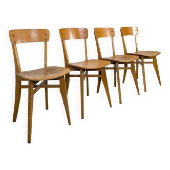 Set of 4 Baumann chairs