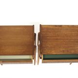 2 tables de chevet en teck par Carlström, Suède 1960