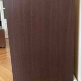 Square brown oak sideboard from Ligne Roset