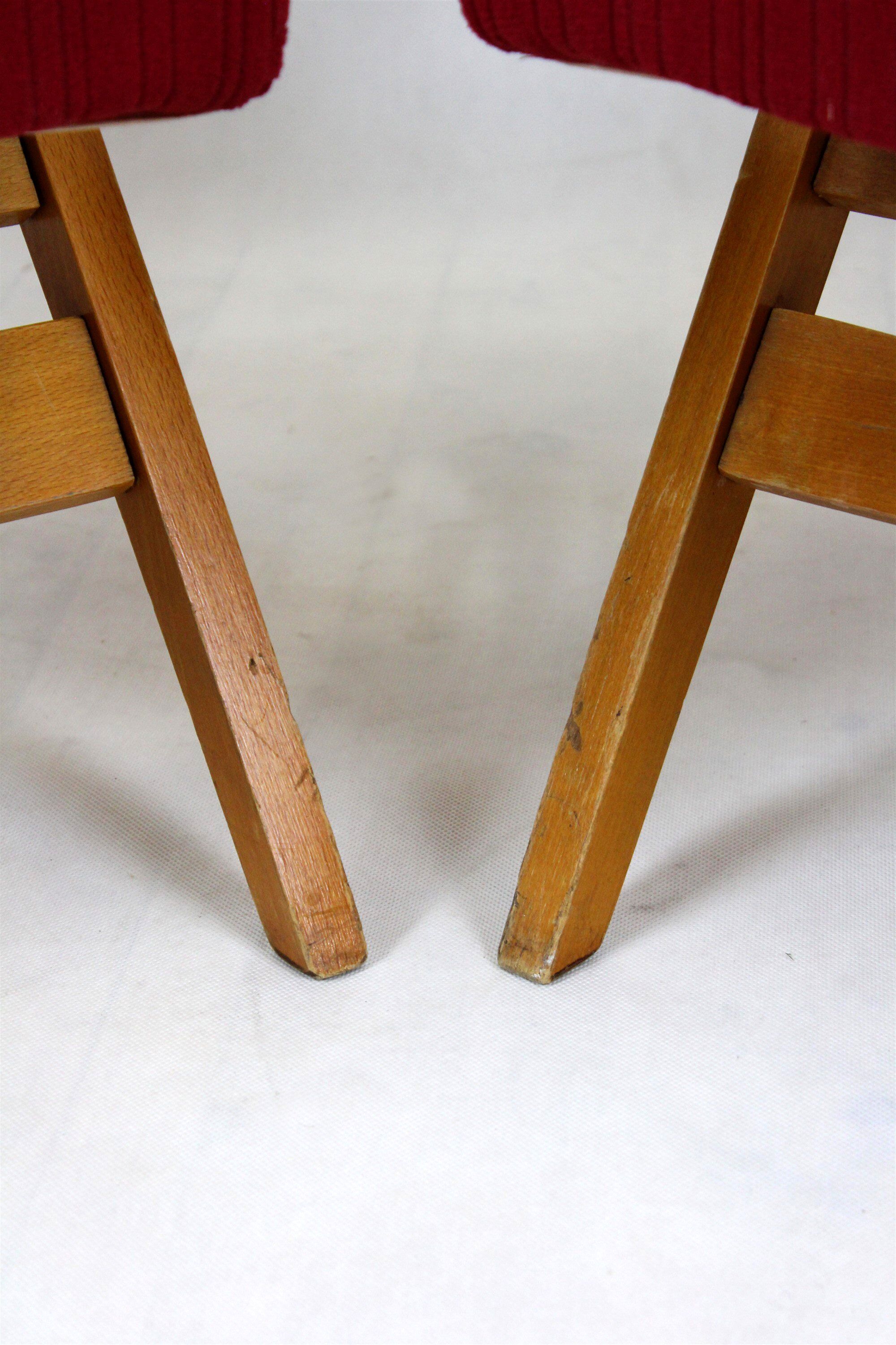 Mid-Century Armchairs from Tatra, 1960s, Set of 2