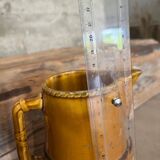 Old pitcher - vintage jug / ceramic slip Sarreguemines