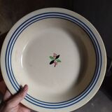 Lot assiettes de Gien - Modèle Yvonne