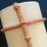 Bamboo lamp and paper