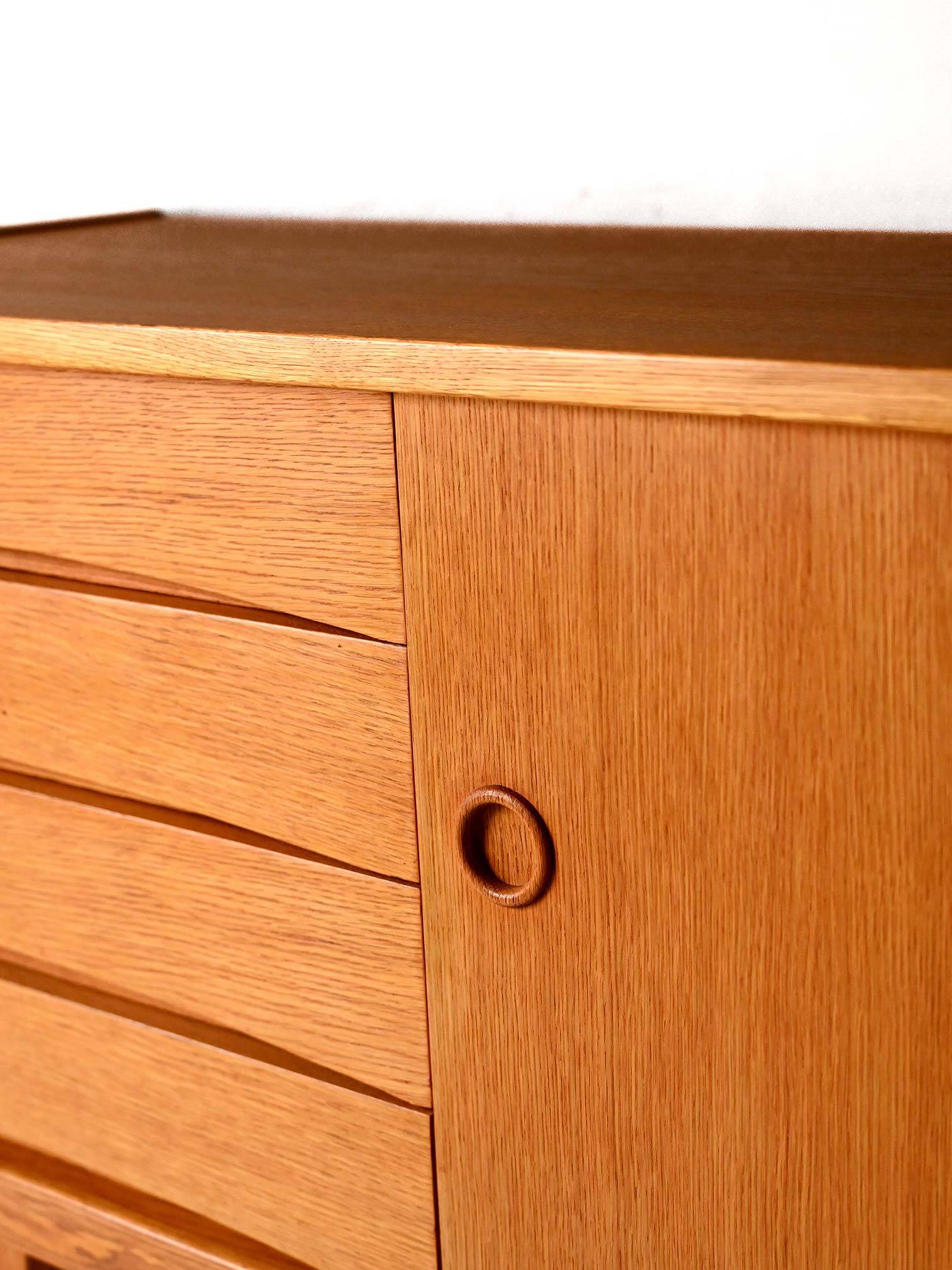 Swedish “Ulvo” Oak Sideboard by Erik Wørts for IKEA, 1960s