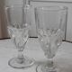 Duo de verres à absinthe fin XIXeme