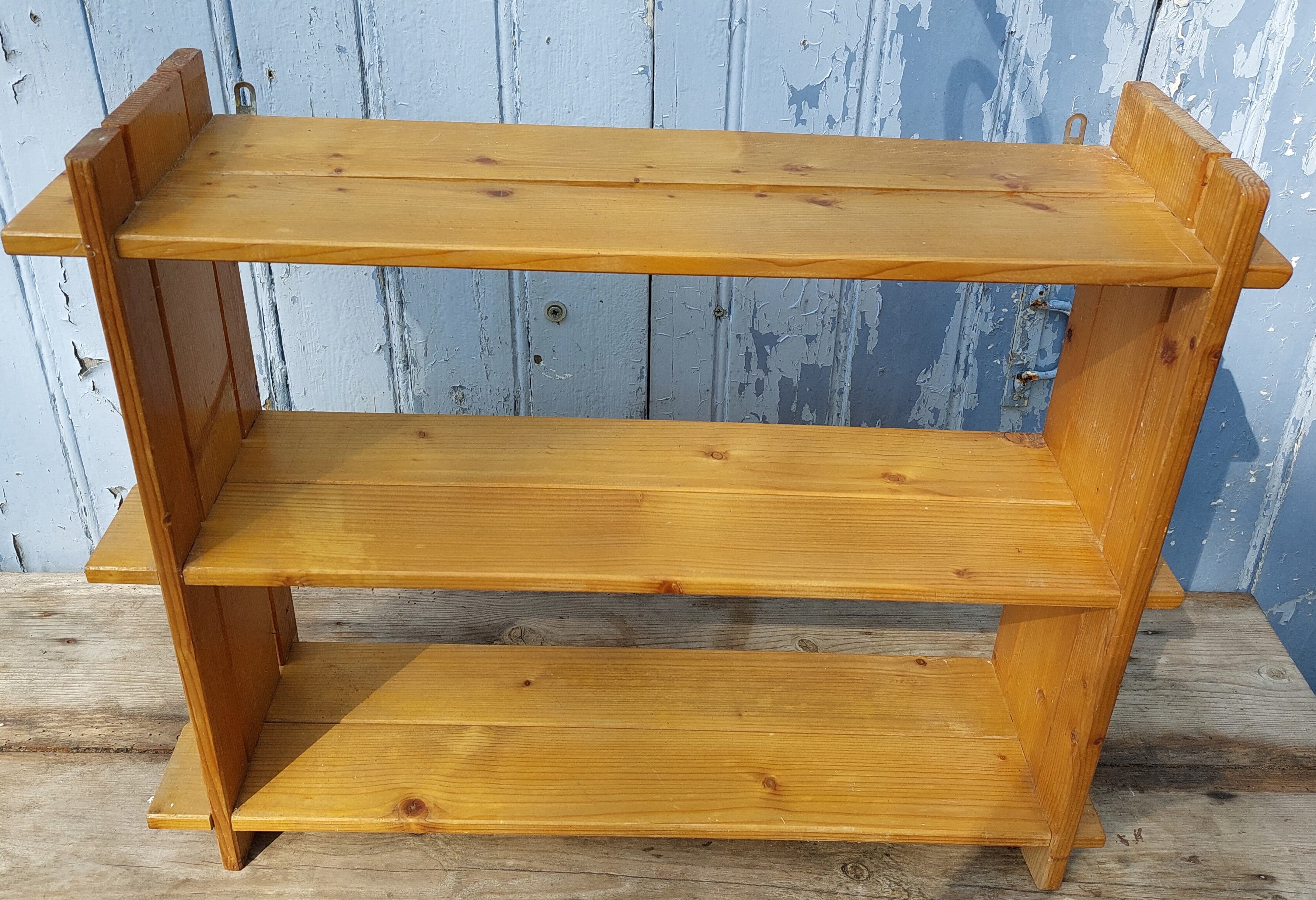 Scandinavian pine shelf