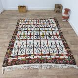 Tapis berbère en laine fait main 230 X 167 CM