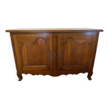 Louis xv style regional sideboard in solid walnut