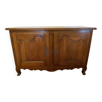 Louis xv style regional sideboard in solid walnut