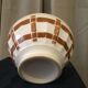 Duo of vintage bowls old white and brown