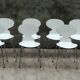 Series of 10 ant chairs by Arne Jacobsen, 1979