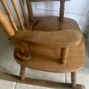 Rocking-chair enfant en hêtre