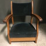 Pair of 1930's Dutch lounge chairs