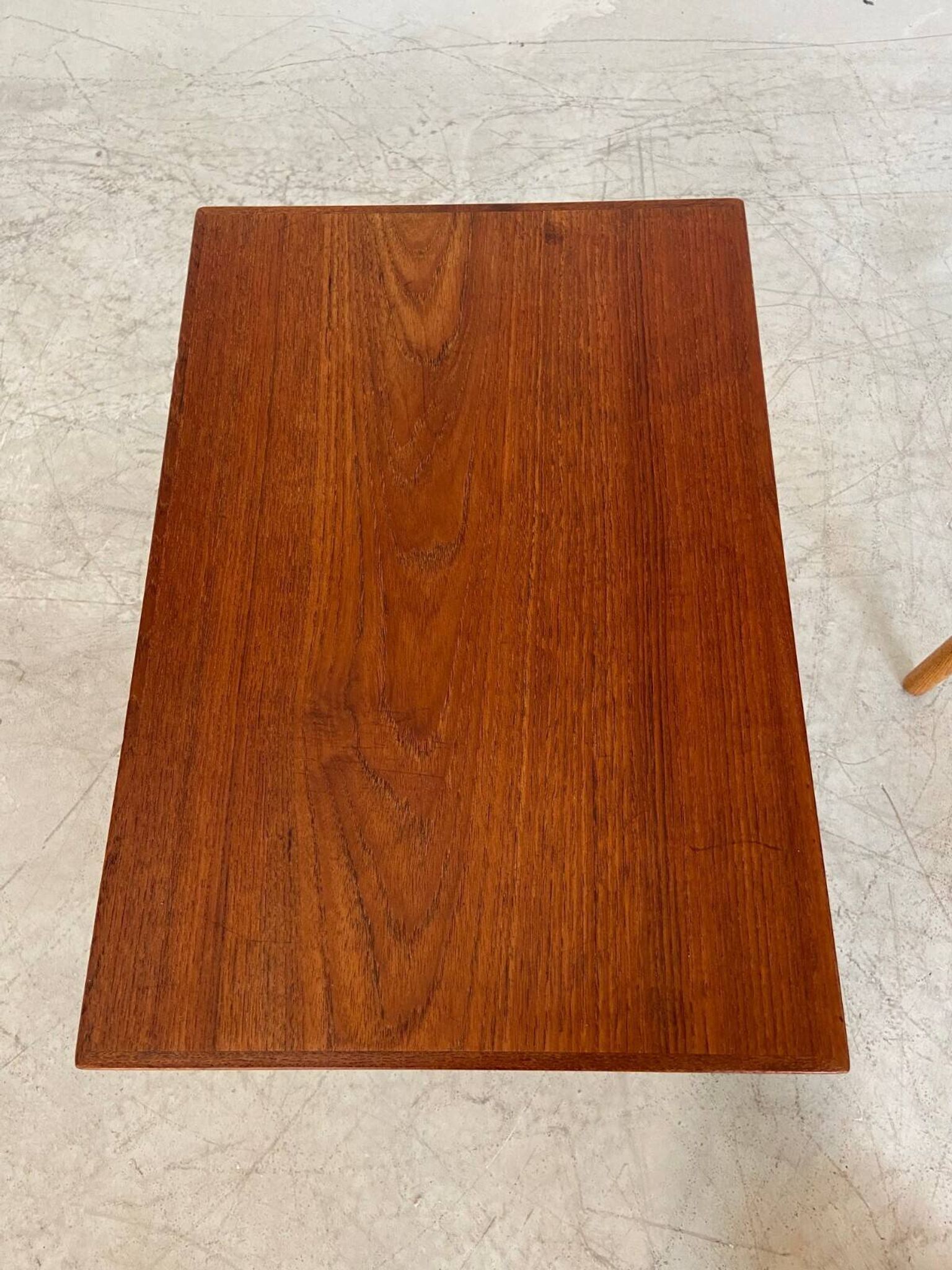 Vintage Danish mid-century teak and oak bedside tables by Næstved Møbelfabrik
