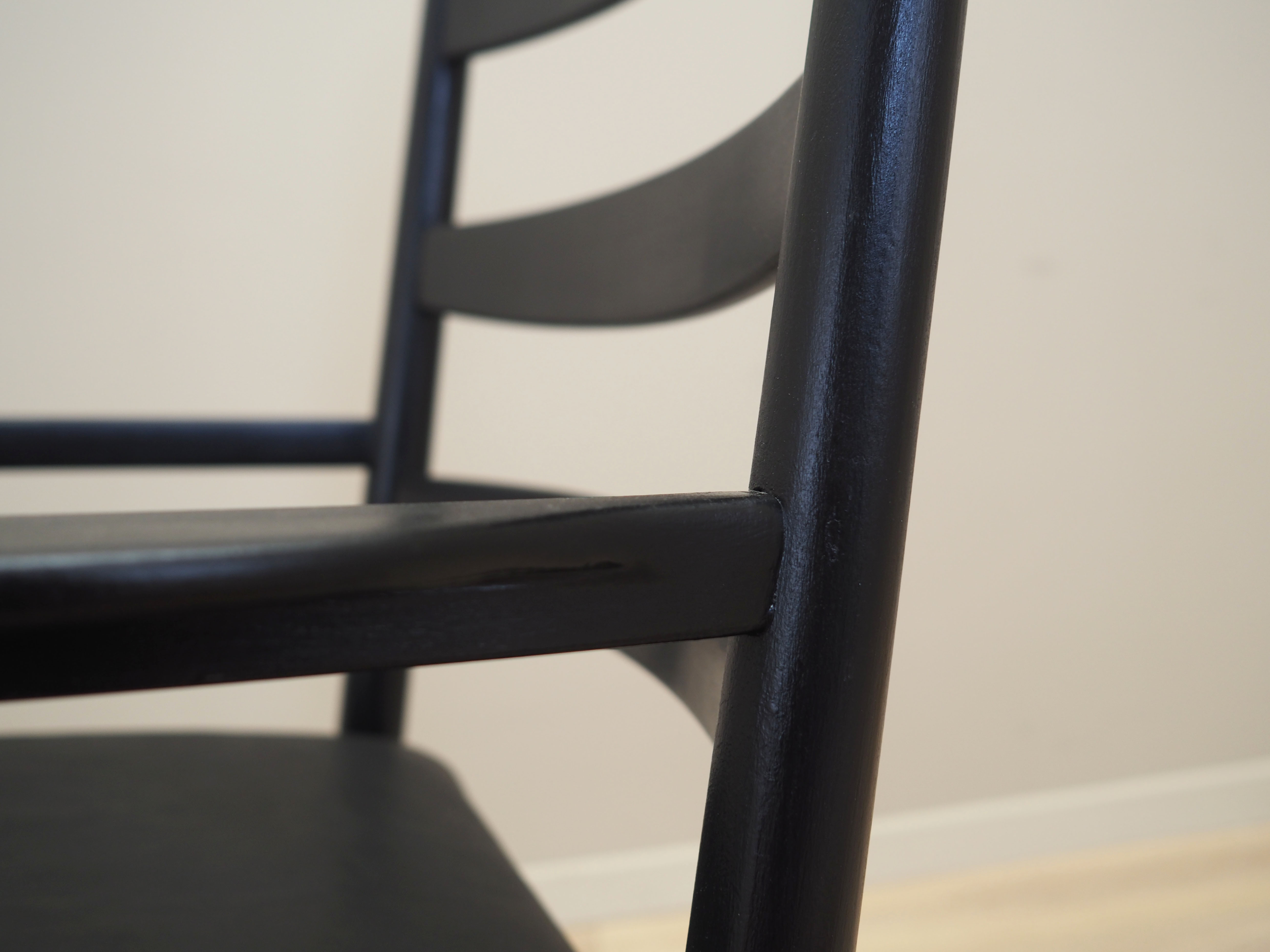 Beech rocking chair, Danish design, 1970s, production Denmark