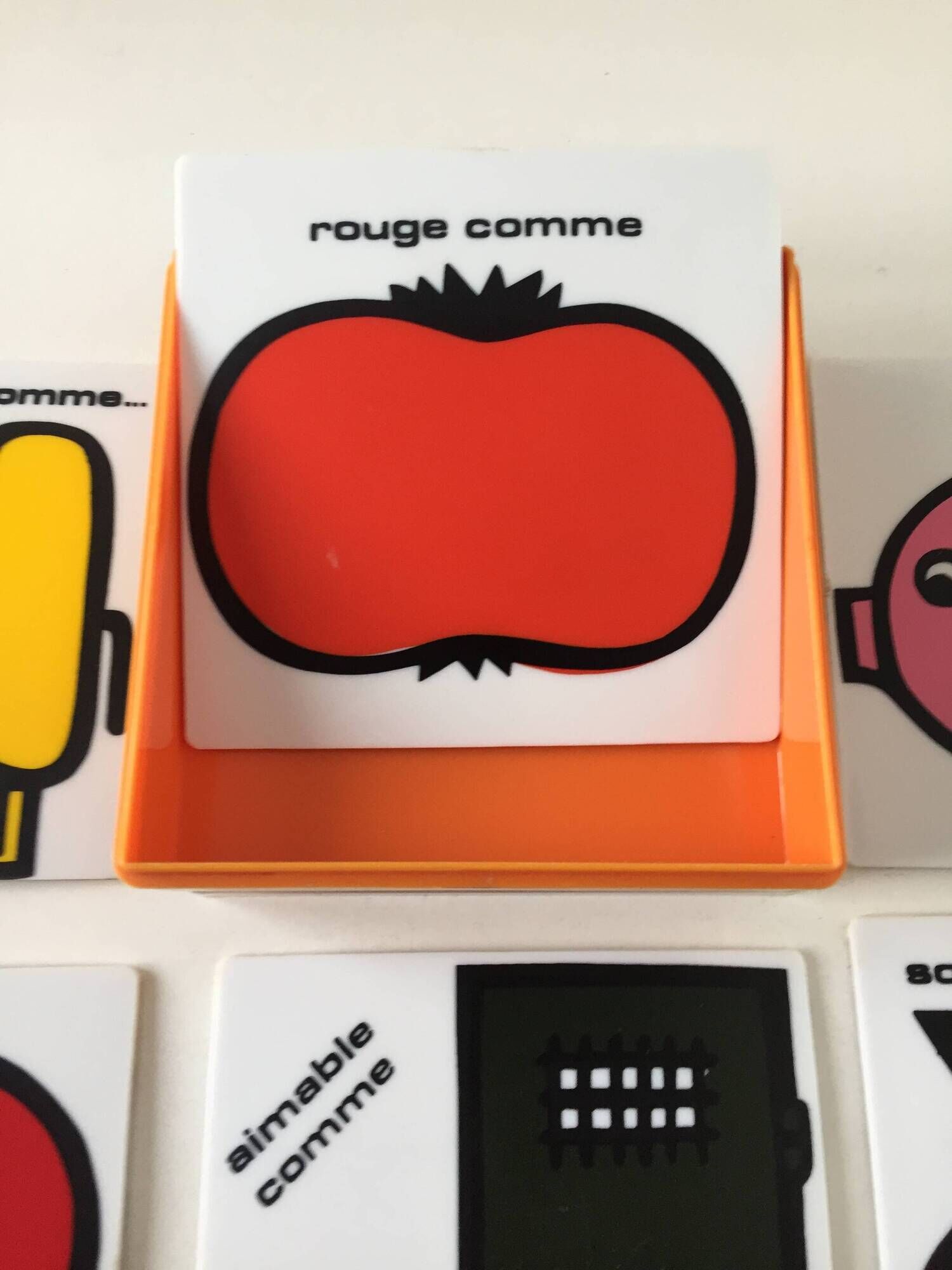 Set of 8 humorous vintage coasters