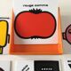 Set of 8 humorous vintage coasters